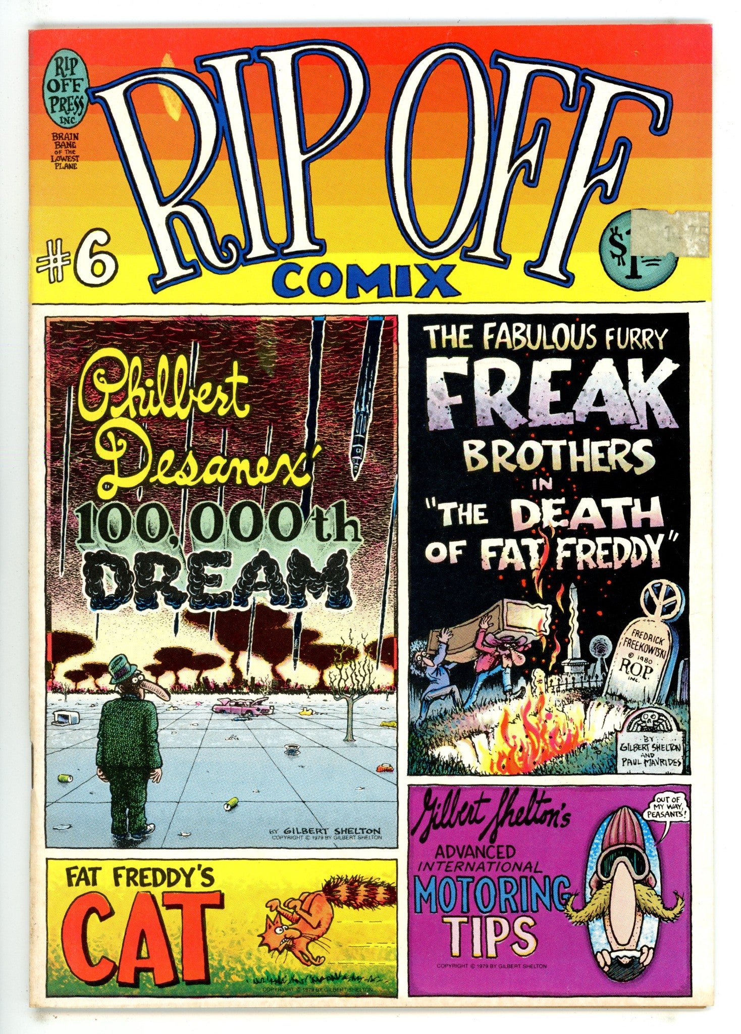 Rip Off Comix   6  Mid Grade   (1980)        