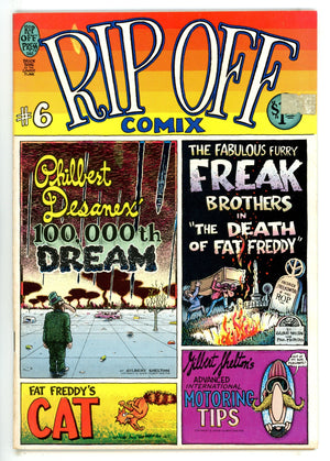 Rip Off Comix 6 Mid Grade (1980)
