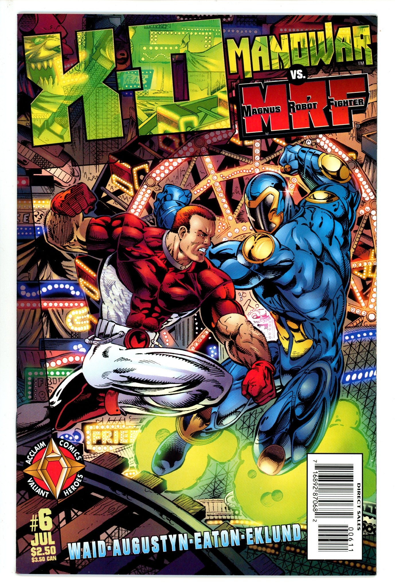 X-O Manowar Vol 2 6 (1996)