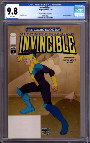 Invincible #1 Free Comic Book Day 1 CGC 9.8 (NM/M) (2020)
