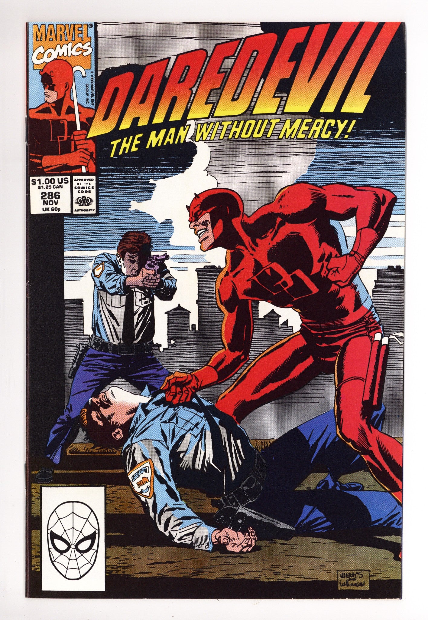 Daredevil Vol 1 286 Mid Grade (1990) 