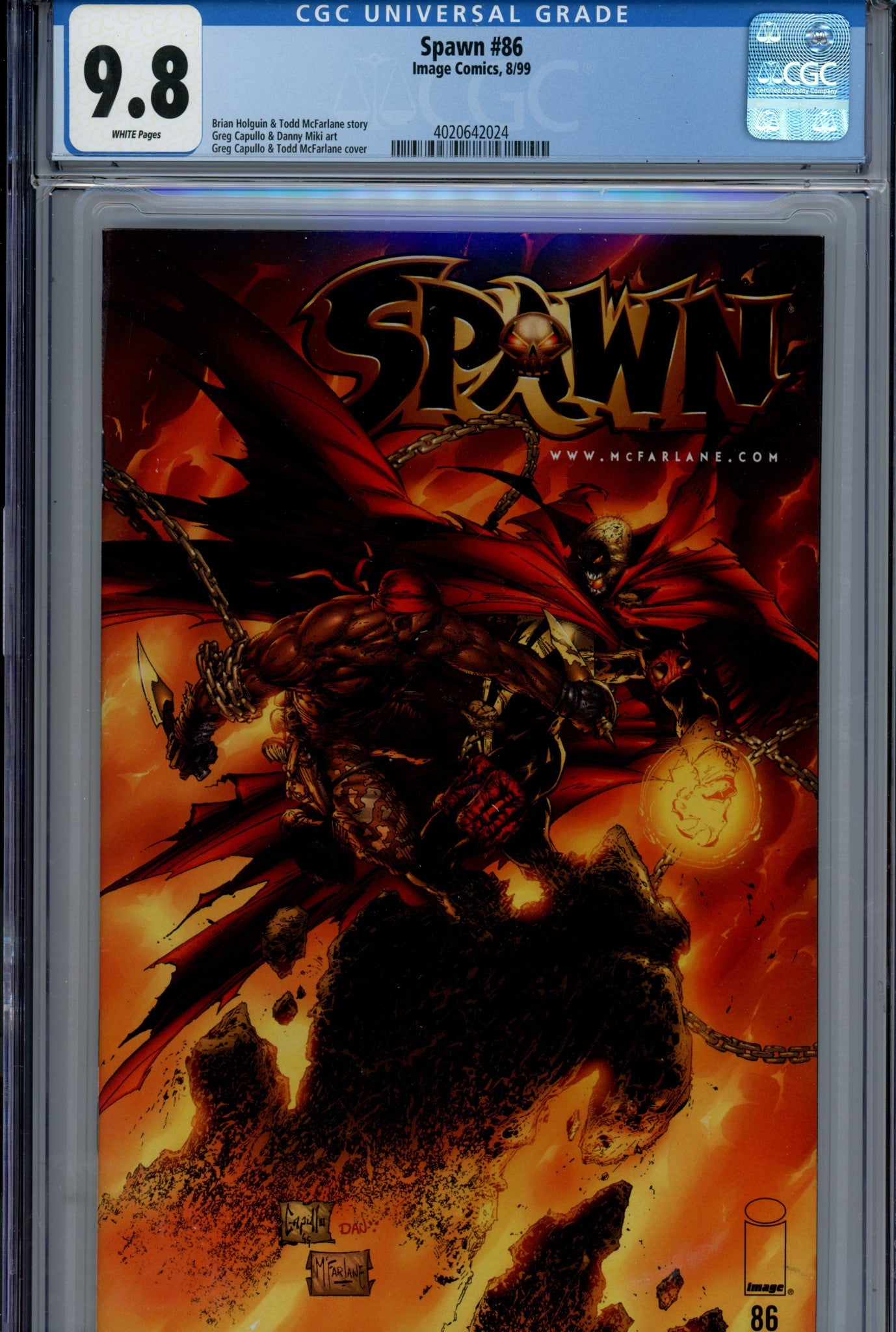 Spawn 86 CGC 9.8 (NM/M) (1999) 