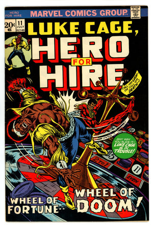 Hero for Hire 11 VF- (7.5) (1973) 