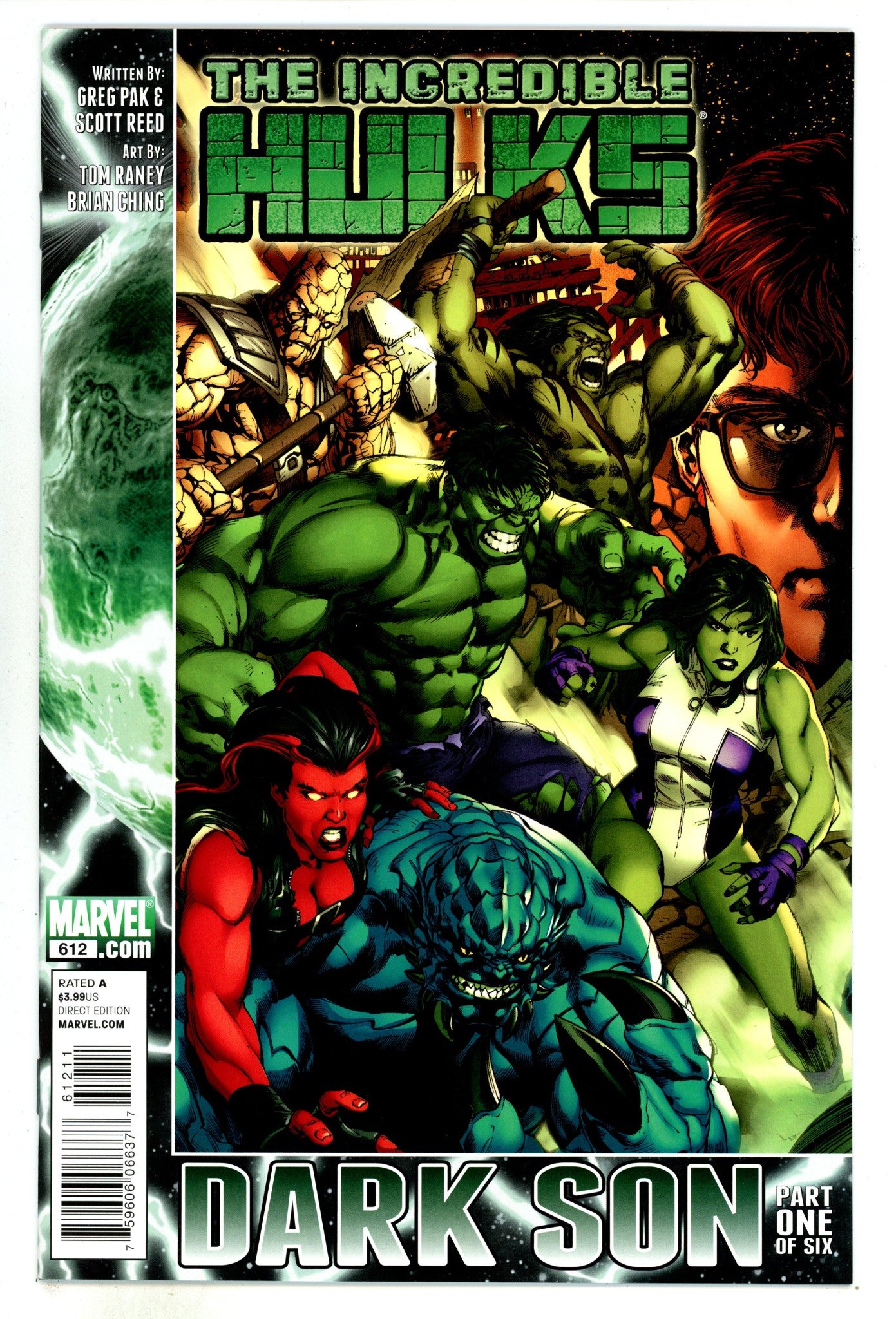Incredible Hulks 612 High Grade (2010) 