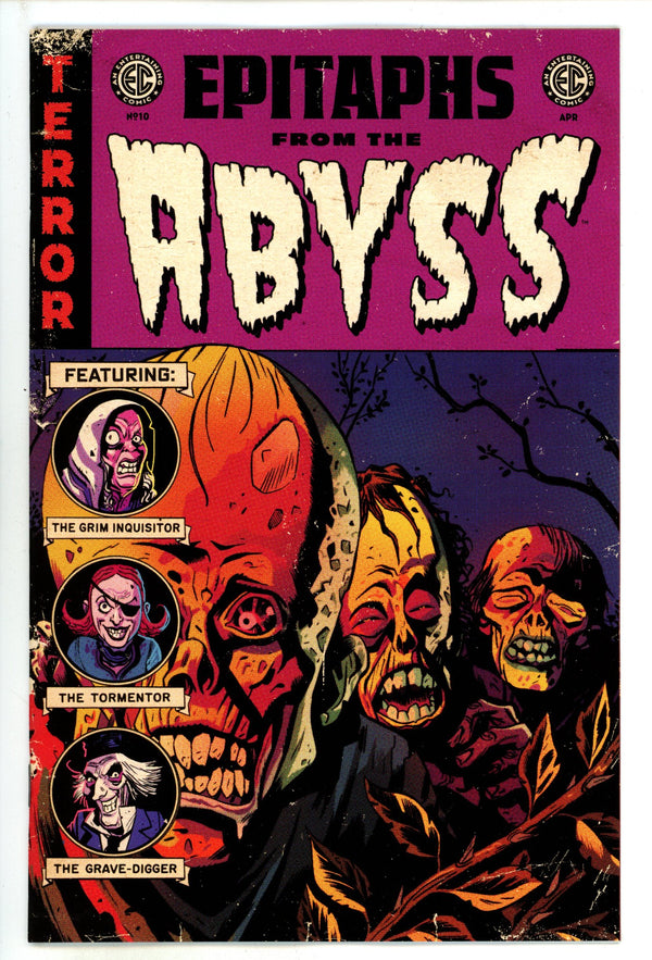 EC Epitaphs From The Abyss 10 Monteys Homage Incentive Variant NM (2025)