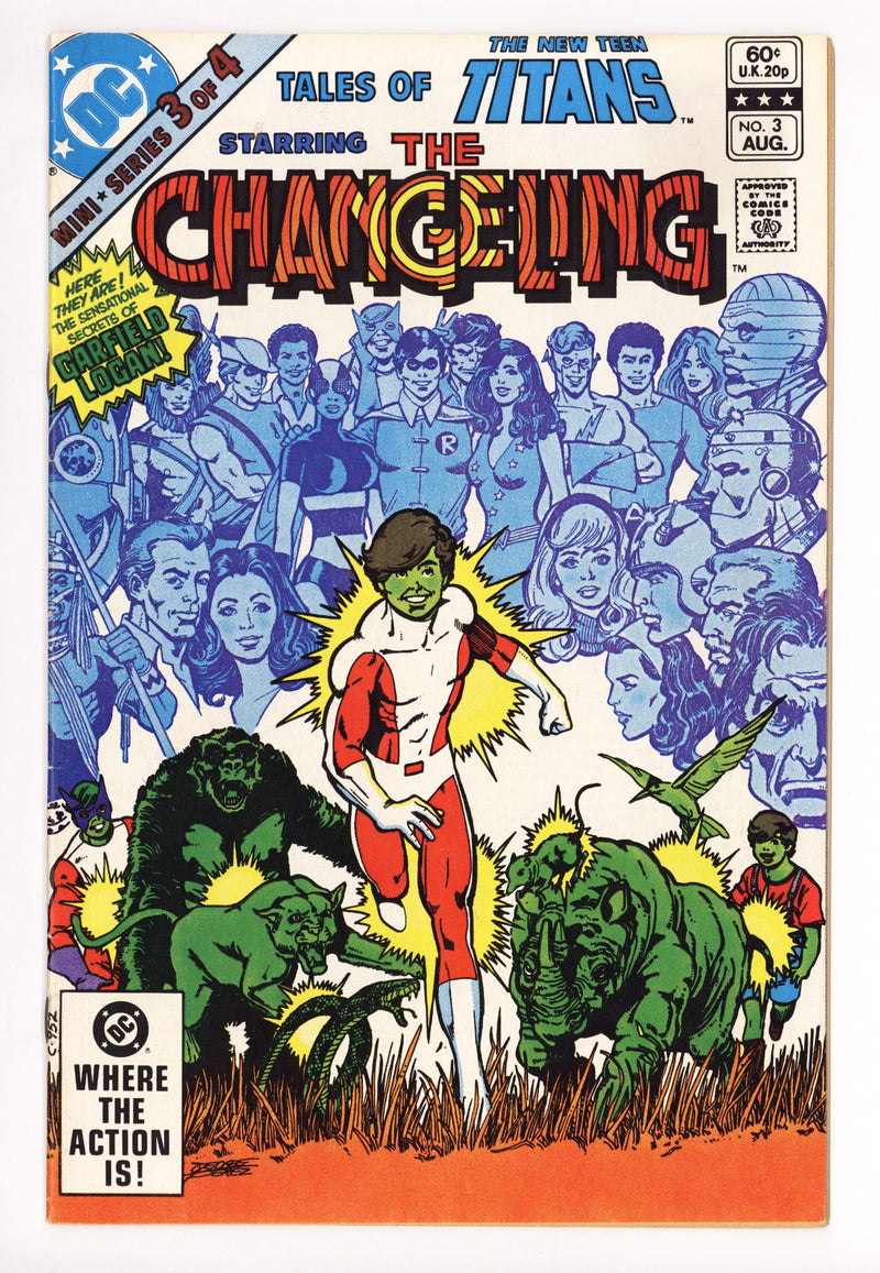 Tales of the New Teen Titans   3  High Grade   (1982)        