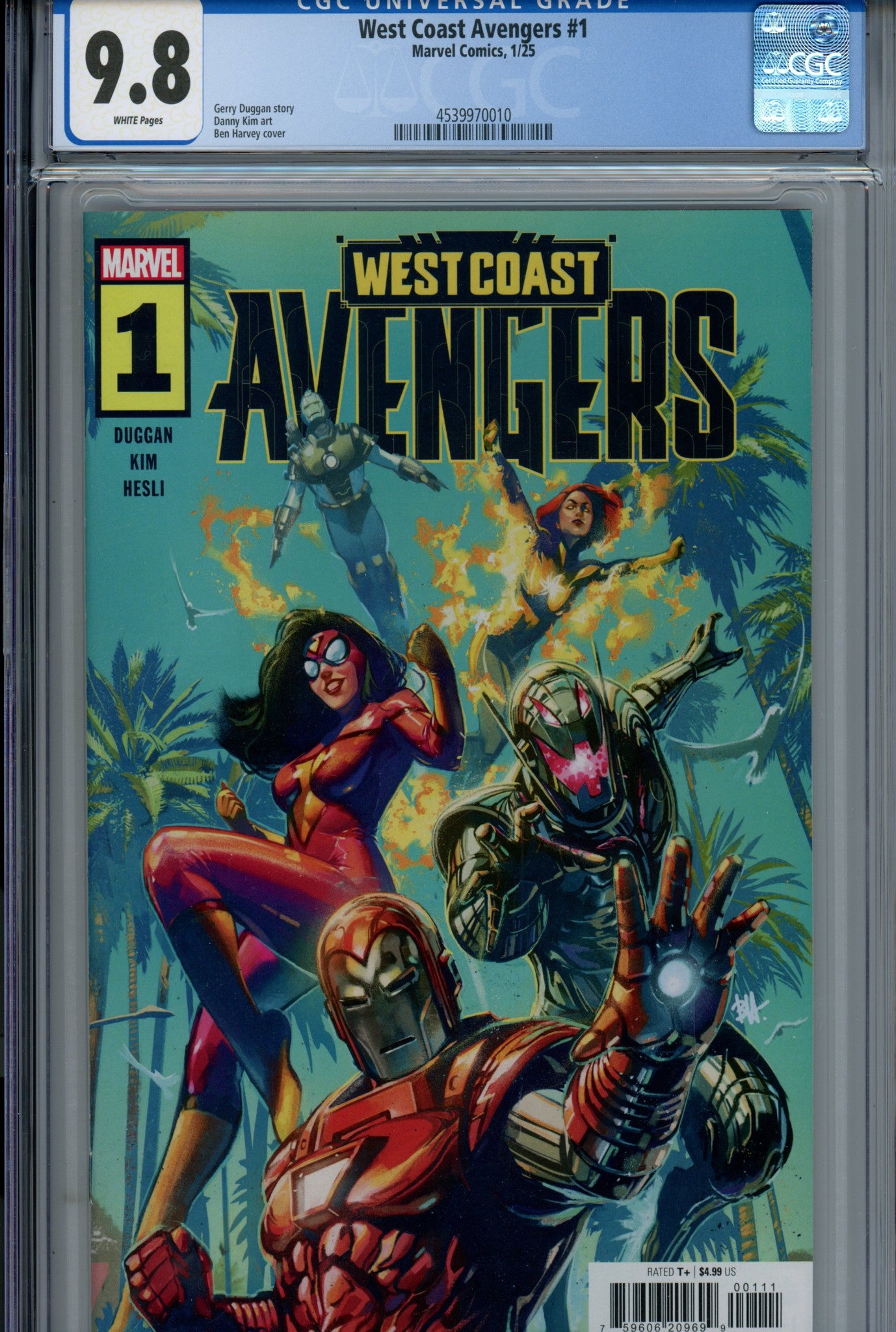 West Coast Avengers Vol 4 1 CGC 9.8 (NM/M) (2025) 