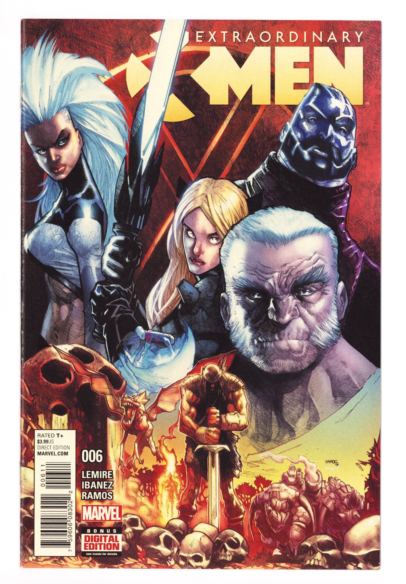 Extraordinary X-Men Vol 1 6 High Grade (2016) 