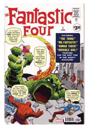 Fantastic Four #1 Facsimile Edition Vol 1 [nn] NM (9.4) (2018)