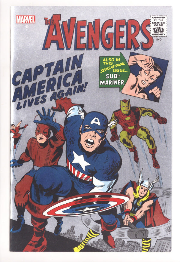Avengers Vol 1 4 VF+ (8.5) Mexico (2023) Foil Exclusive Variant