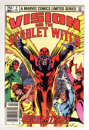 The Vision and the Scarlet Witch Vol 1 4 VF/NM (9.0) (1983) Canadian Price Variant