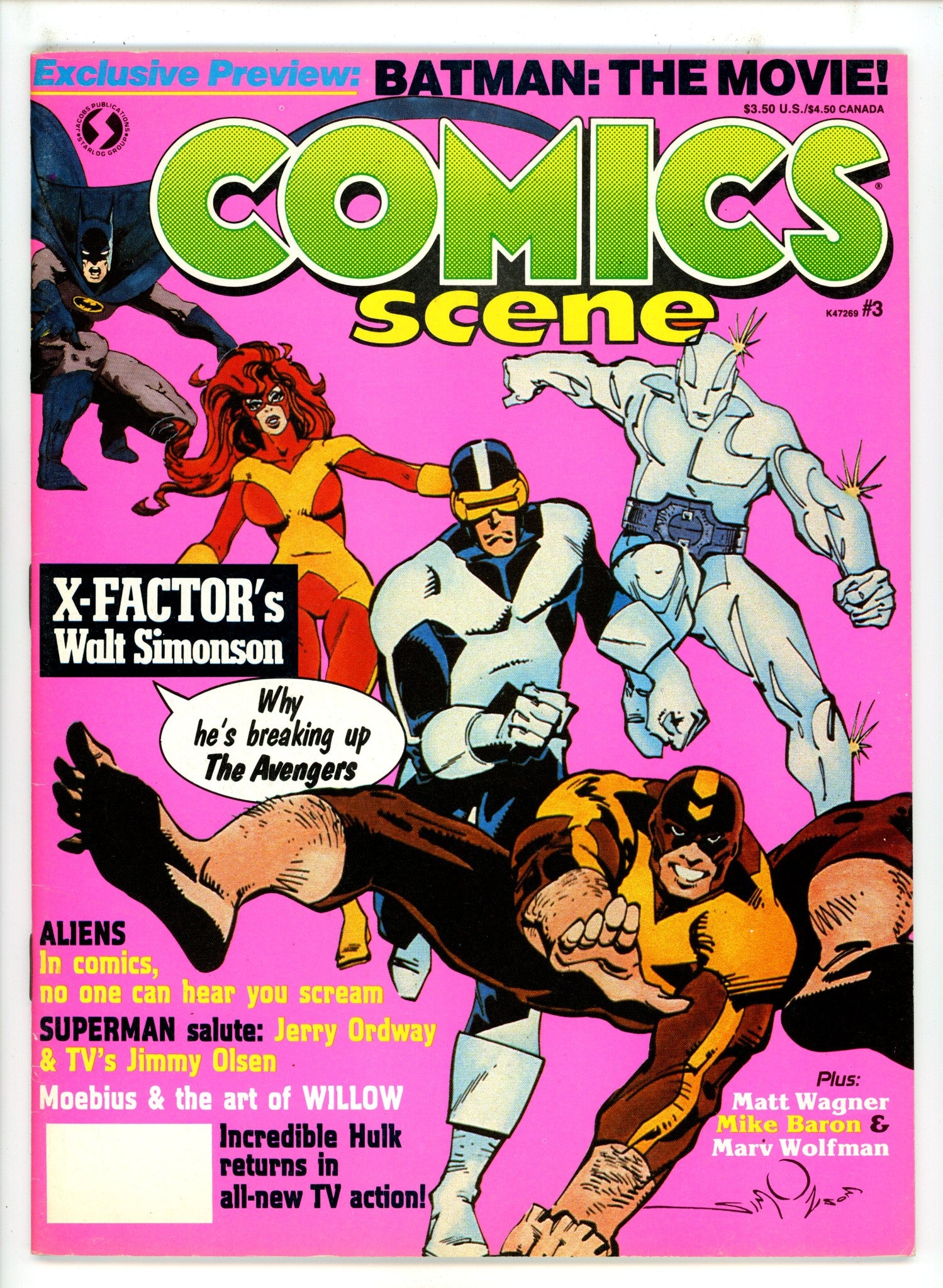 Comics Scene Vol 2 3 / 14 Mid Grade (1988) 