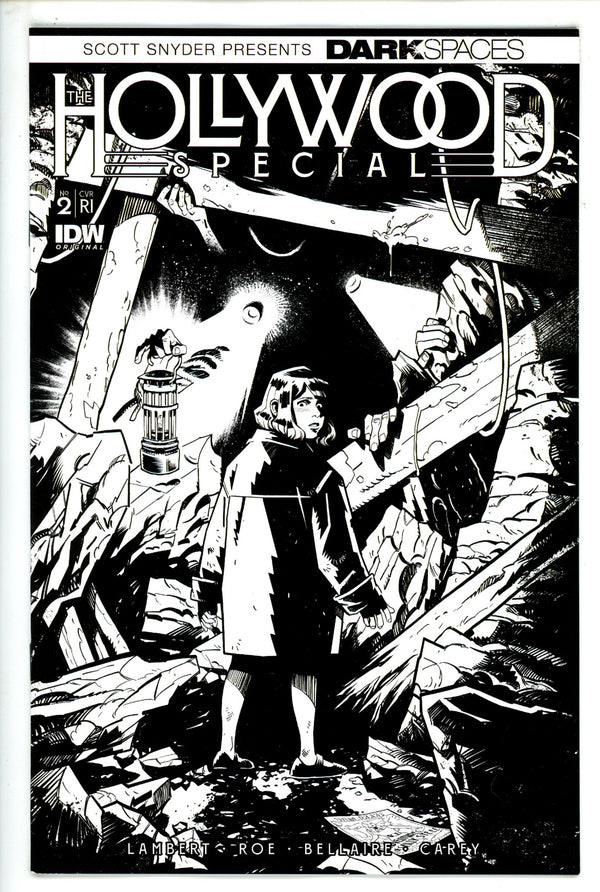 Dark Spaces: The Hollywood Special 2 Roe B&W Incentive Variant NM- (2023)