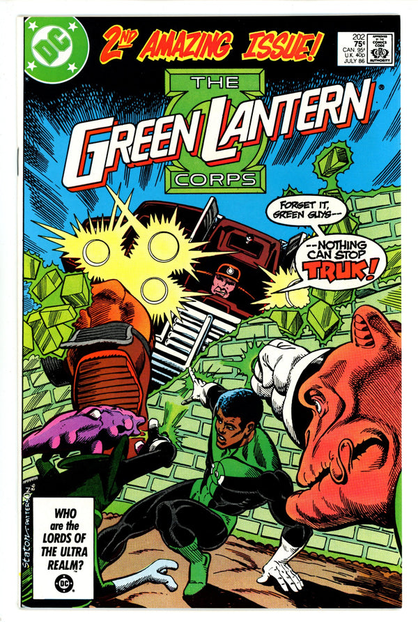 Green Lantern Vol 2 202 High Grade (1986)