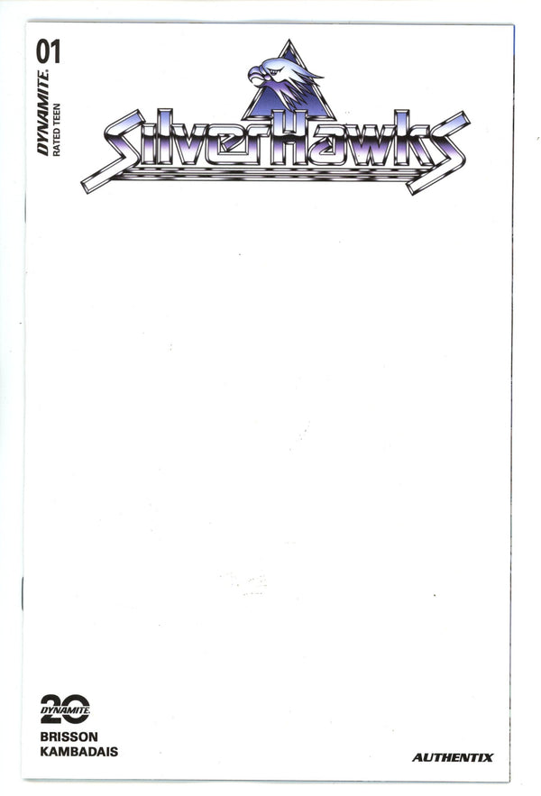 Silverhawks 1 Blank Variant (2025)
