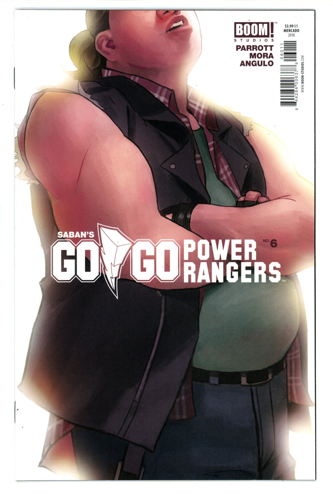 Saban's Go Go Power Rangers 6 VF/NM (9.0) (2018) Mercado Incentive Variant 