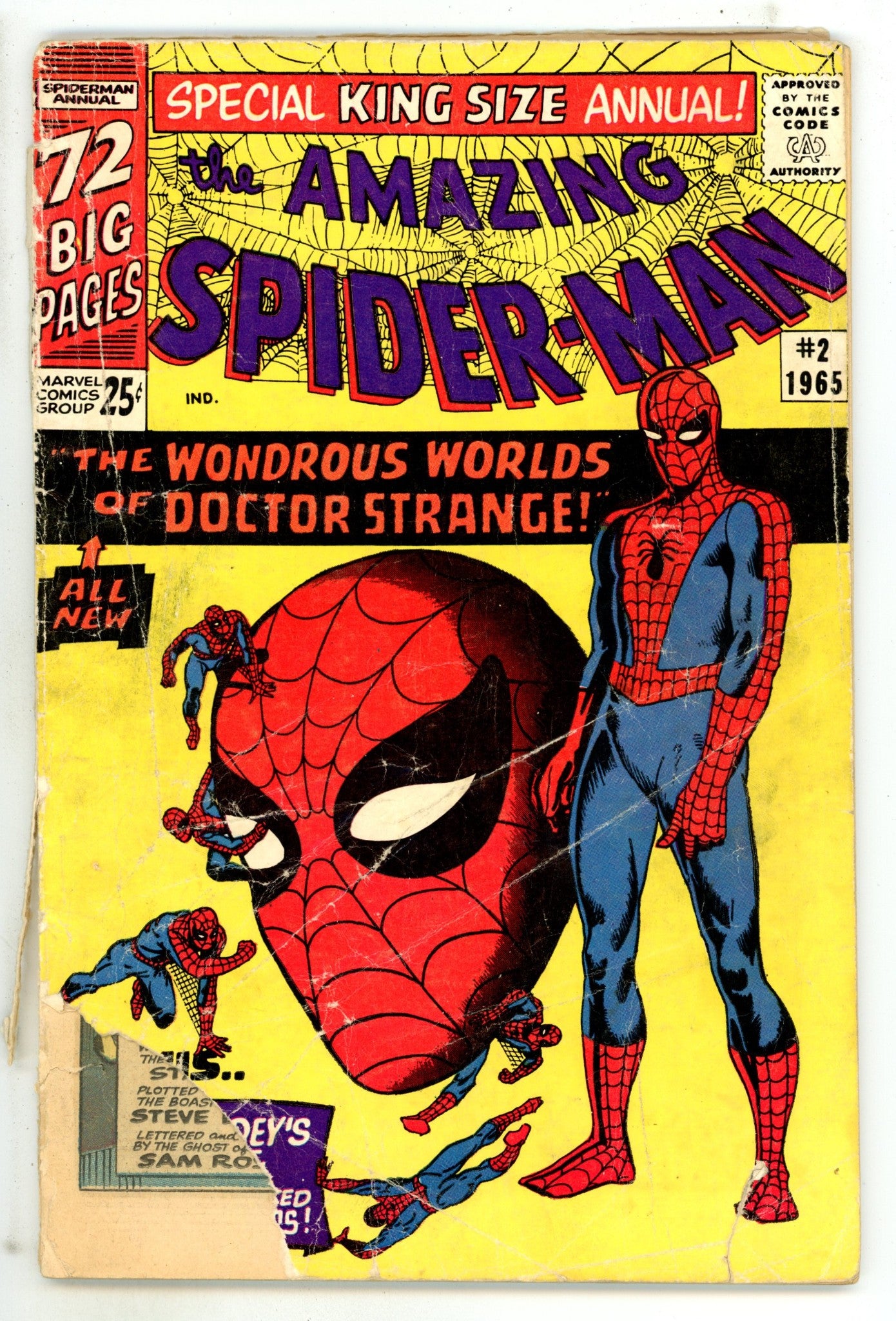 The Amazing Spider-Man Annual Vol 1 2 FR (1.0) (1965) Canadian Edition 