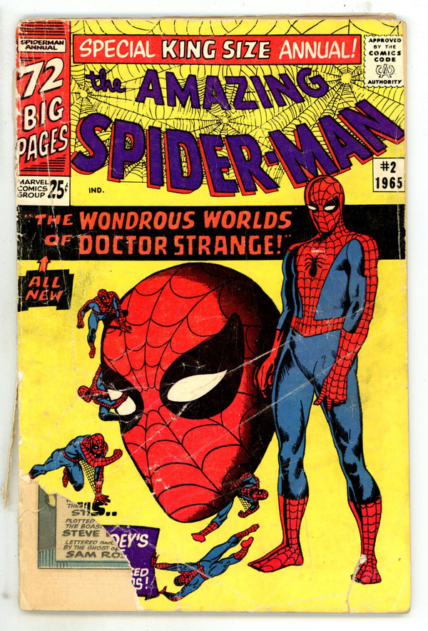 The Amazing Spider-Man Annual Vol 1 2 FR (1.0) (1965) Canadian Edition