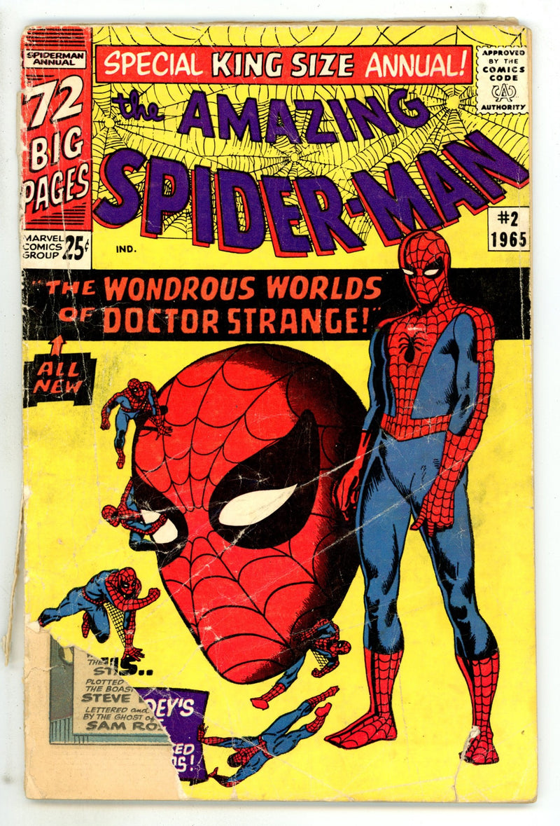 The Amazing Spider-Man Annual Vol 1 2 FR (1.0) (1965) Canadian Edition 