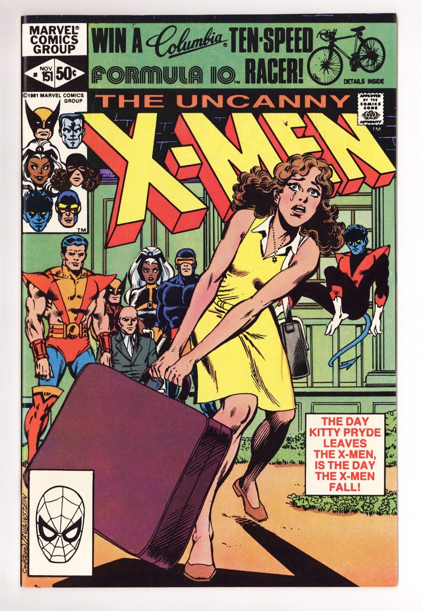 The Uncanny X-Men Vol 1 151 VF/NM (9.0) (1981) 