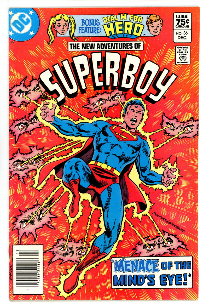 The New Adventures of Superboy 36 FN (6.0) (1982) Canadian Price Variant 