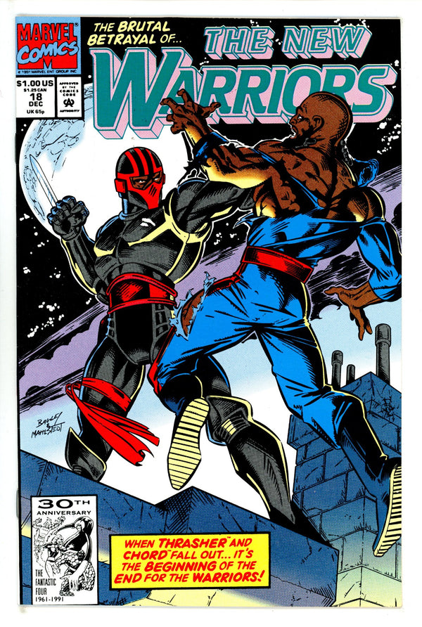 The New Warriors Vol 1 18 (1991)
