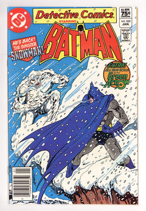 Detective Comics Vol 1 522 FN (6.0) (1983) Canadian Price Variant