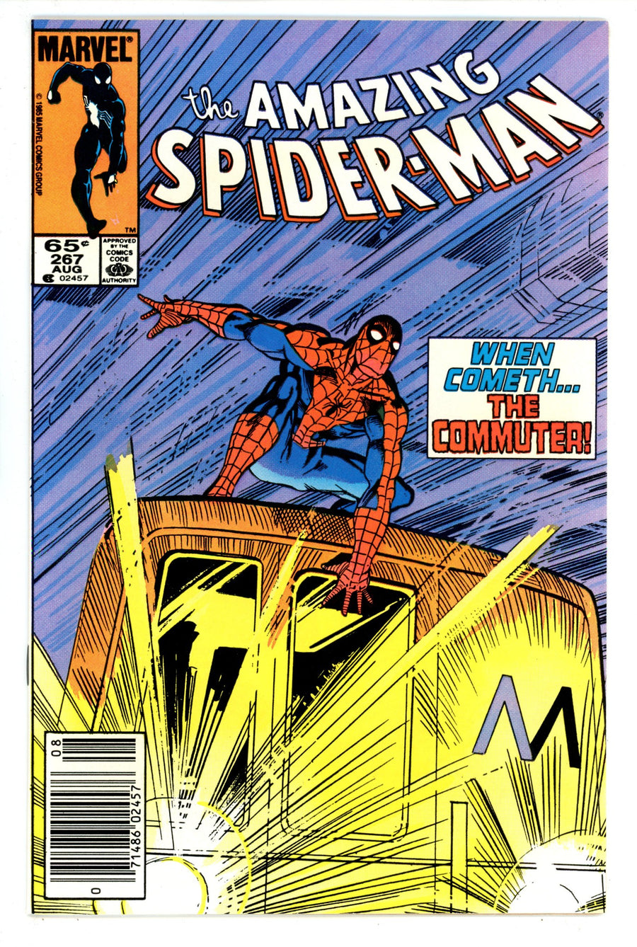 The Amazing Spider-Man Vol 1 267 VF+ (8.5) (1985) Newsstand 