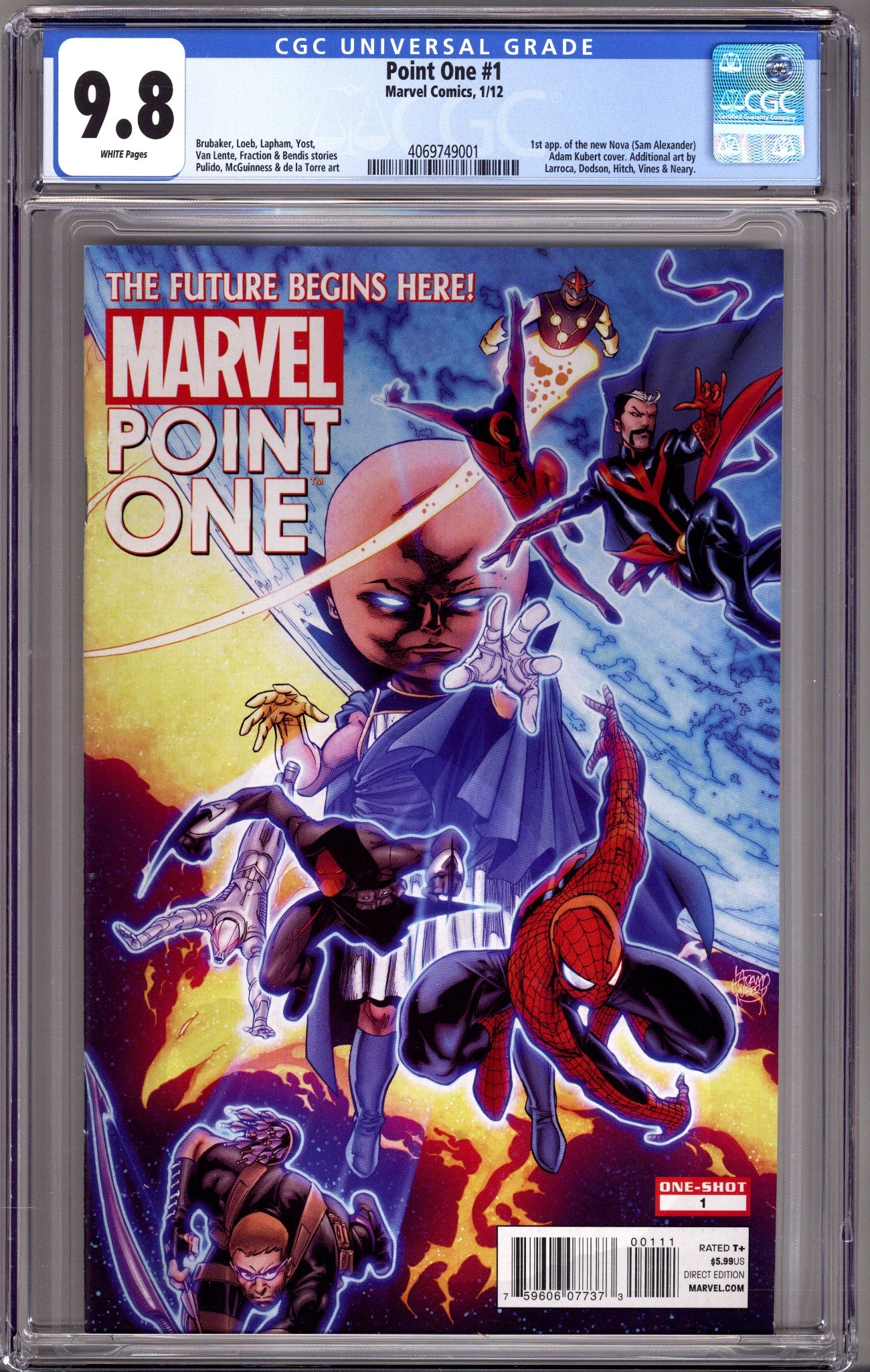 Point One 1 CGC 9.8 (NM/M) (2012) 
