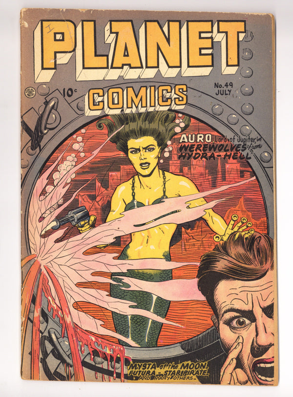Planet Comics Vol 1 49 VG- (3.5) (1947)