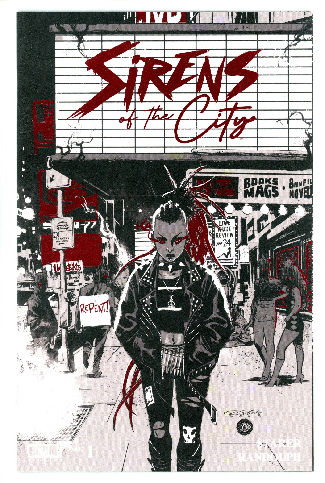 Sirens of the City 1 High Grade (2023) Randolph Foil Variant 