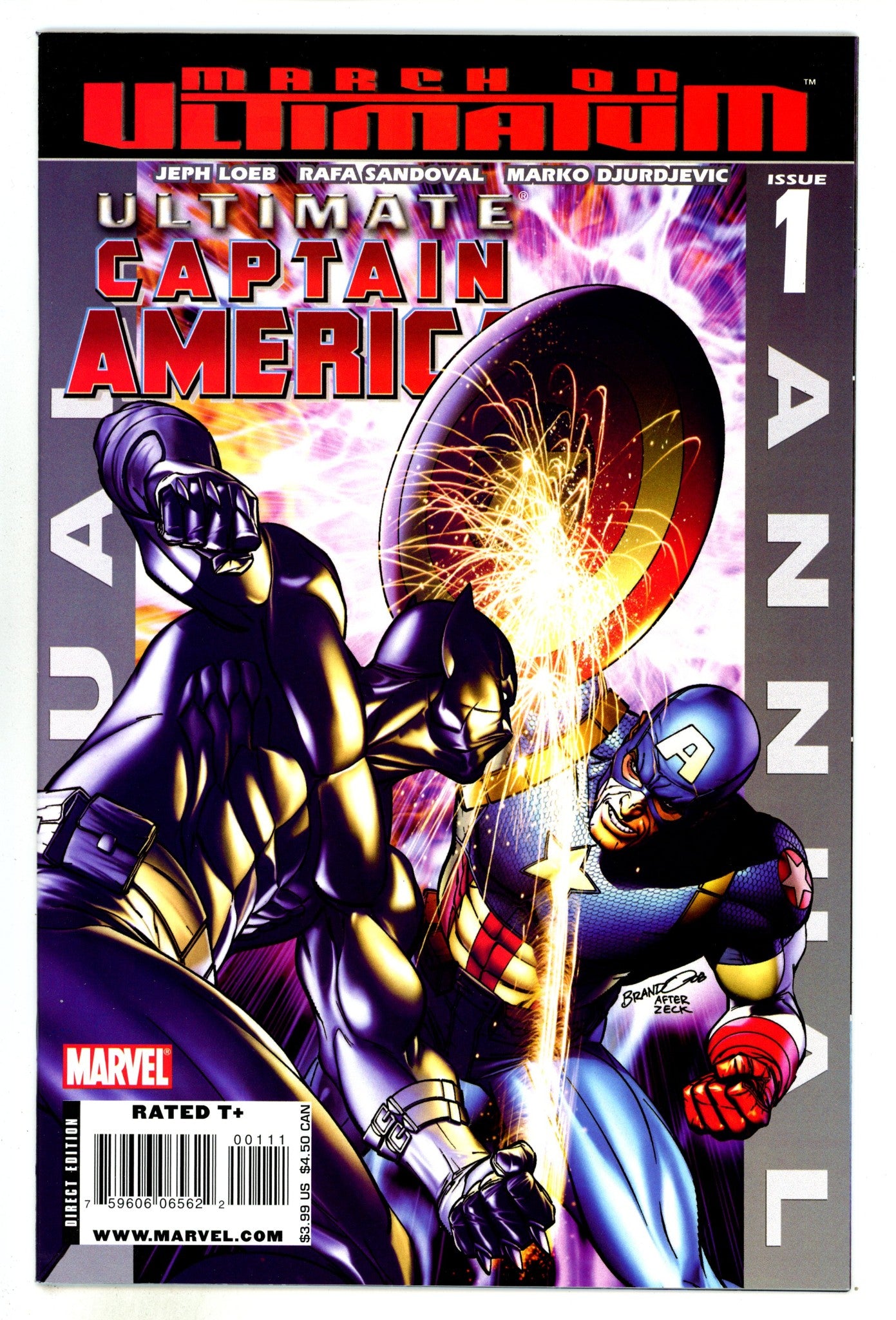 Ultimate Captain America Annual 1 High Grade (2008) 