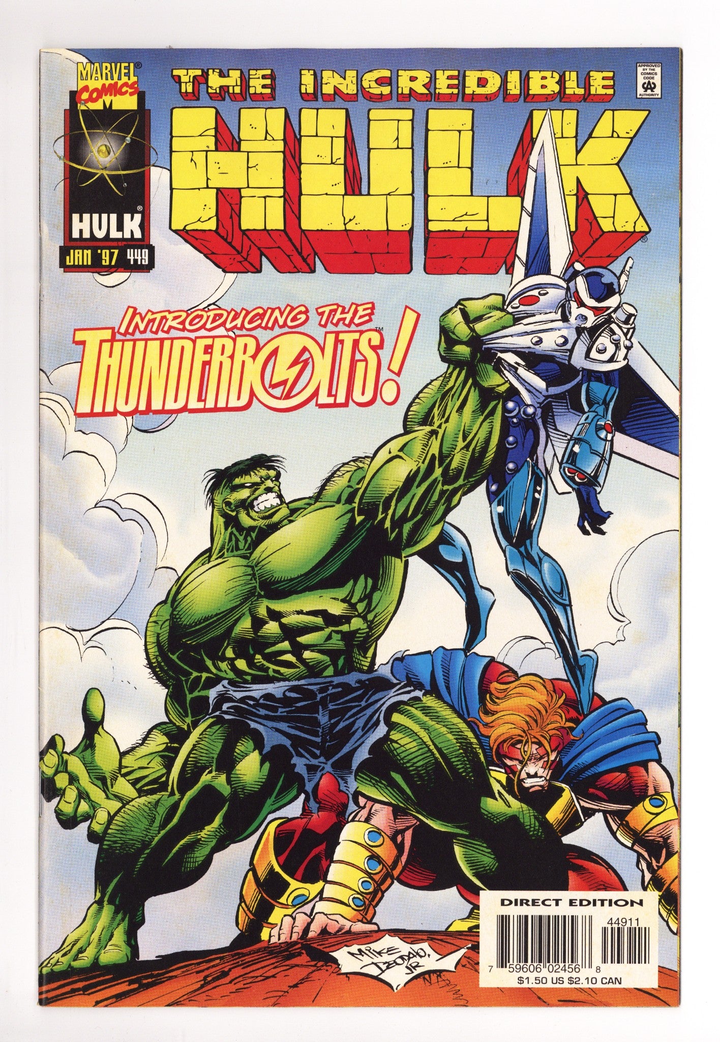 The Incredible Hulk Vol 1 449 VF- (7.5) (1997) 