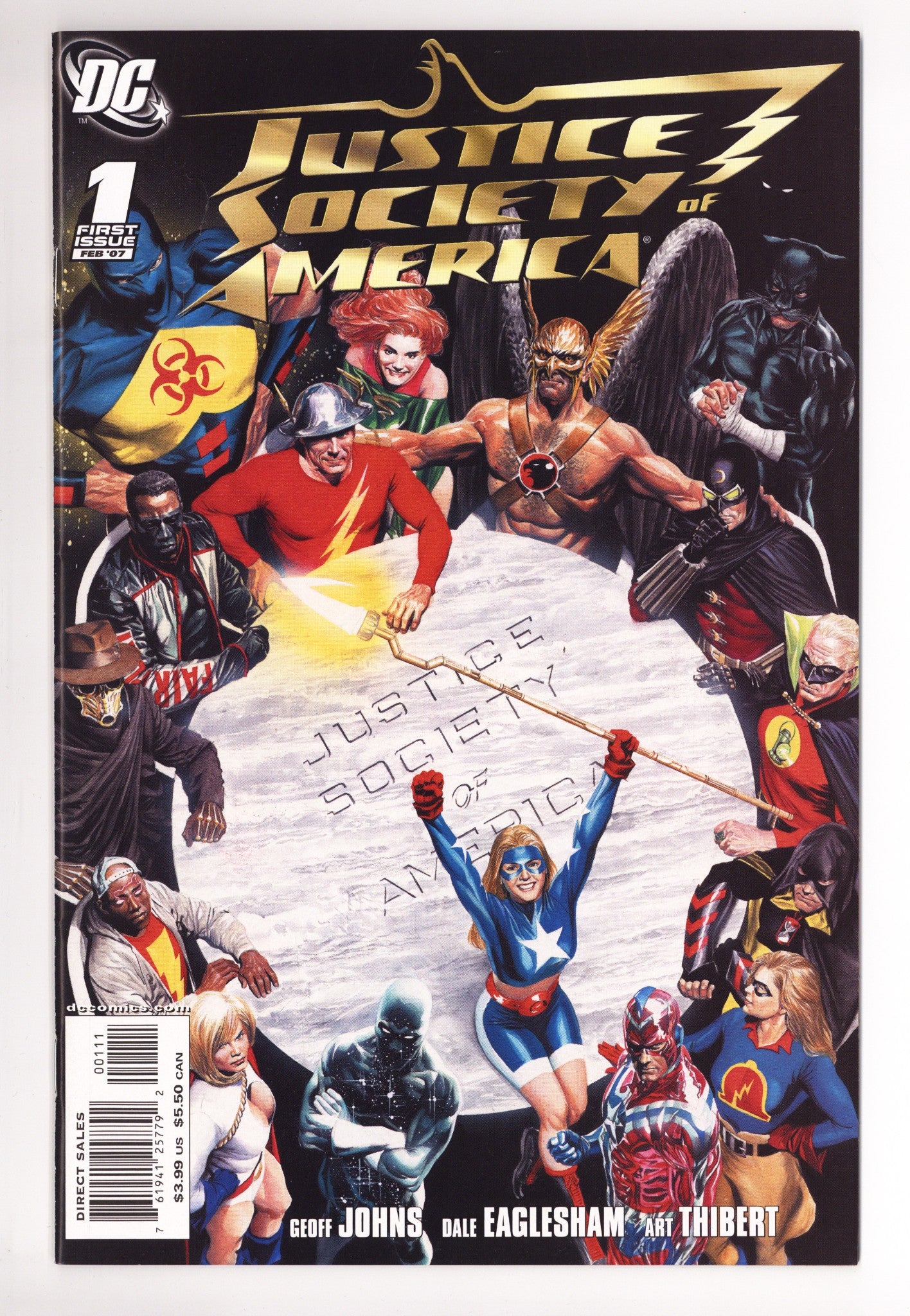 Justice Society of America Vol 1 1 Mid Grade (2007) 