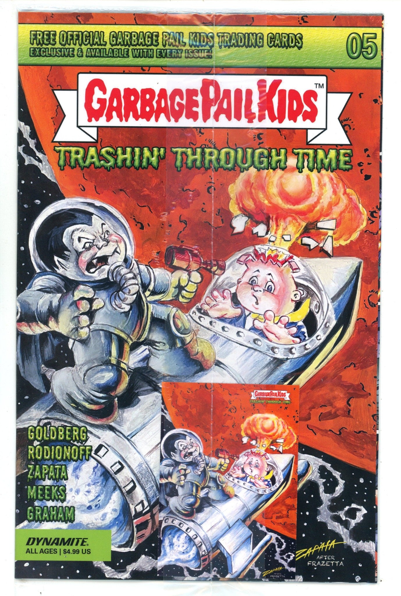Garbage Pail Kids Through Time 5 Zapata Variant (2024)