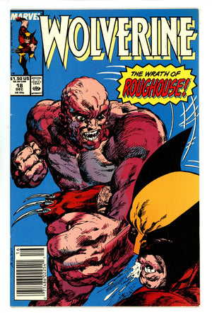 Wolverine Vol 2 18 Mid Grade (1989) Newsstand