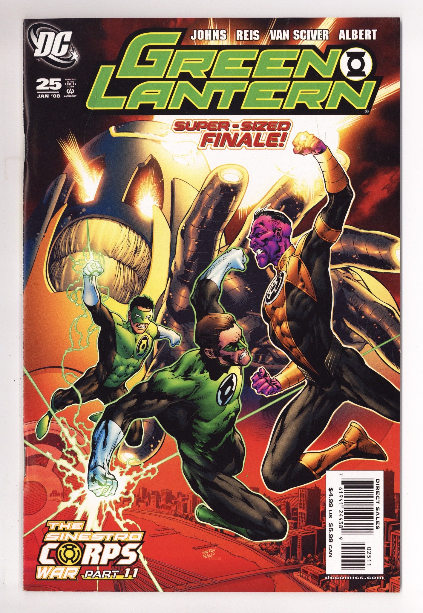 Green Lantern Vol 4 25 High Grade (2008) 