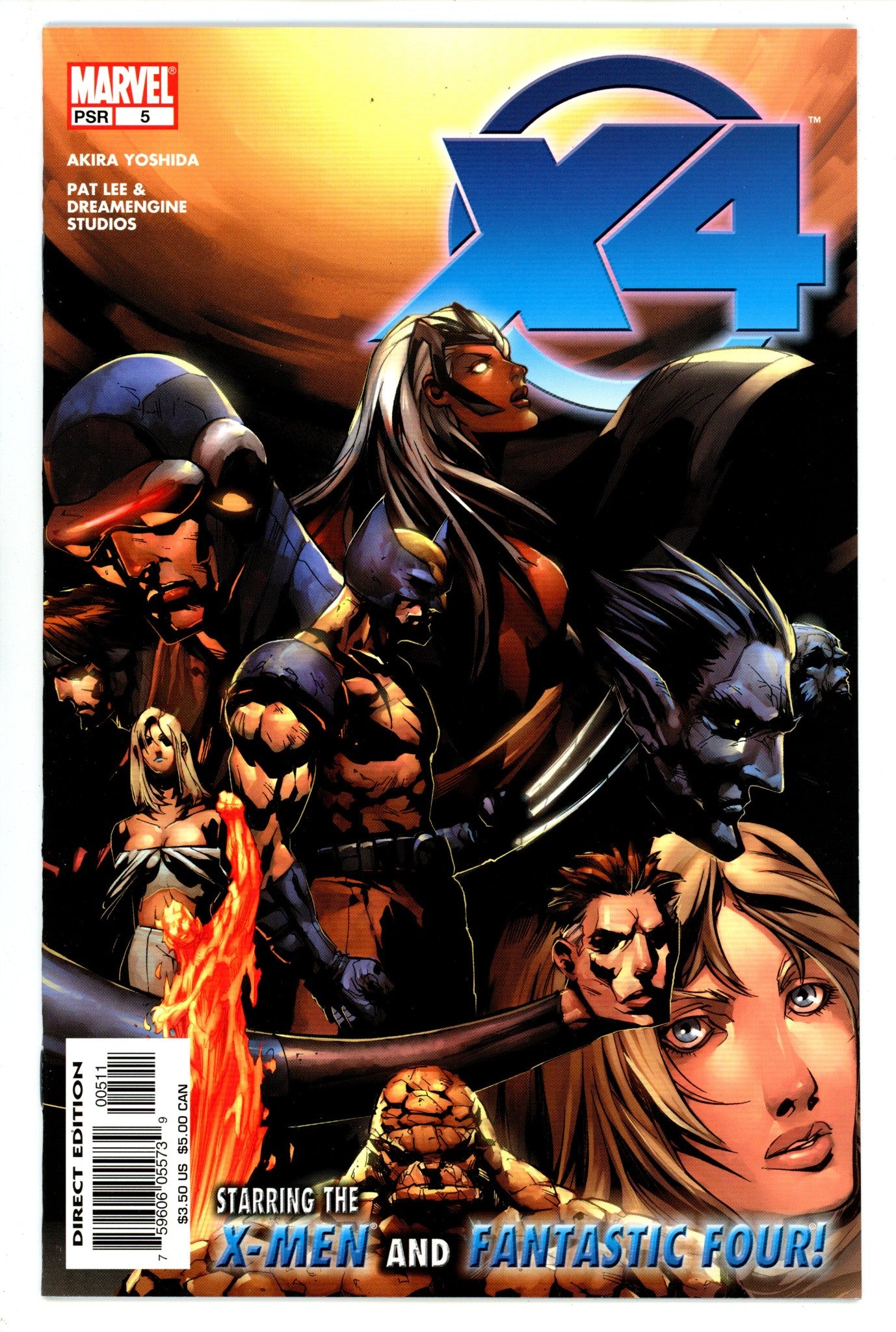 X-Men / Fantastic Four Vol 1 5 High Grade (2005) 