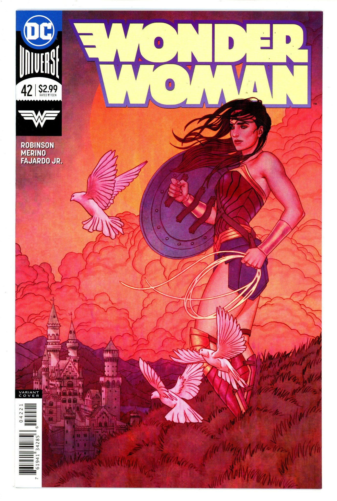 Wonder Woman Vol 5 42 High Grade (2018) Frison Variant 