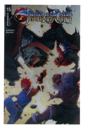 Thundercats 15 Lee Foil Incentive Variant NM- (1900)