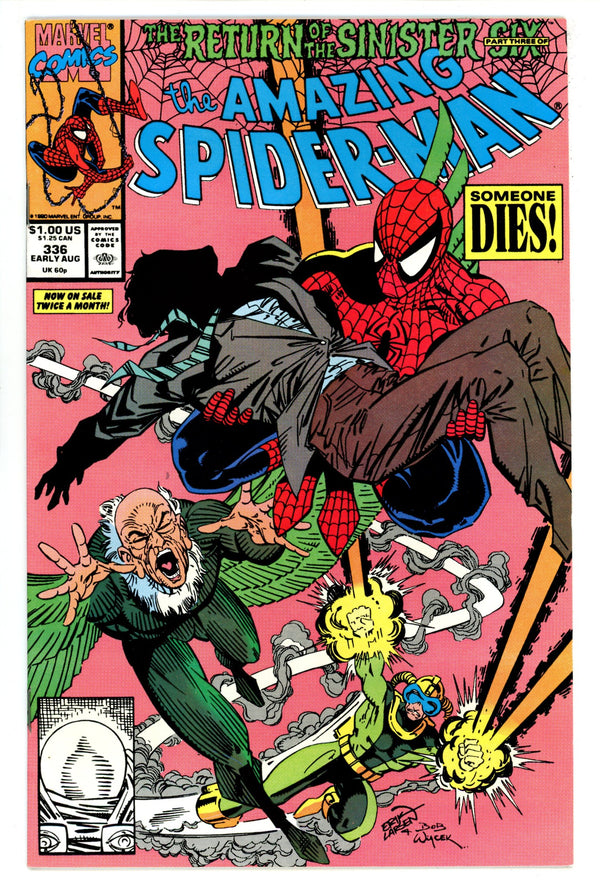 The Amazing Spider-Man Vol 1 336 VF/NM (9.0) (1990)