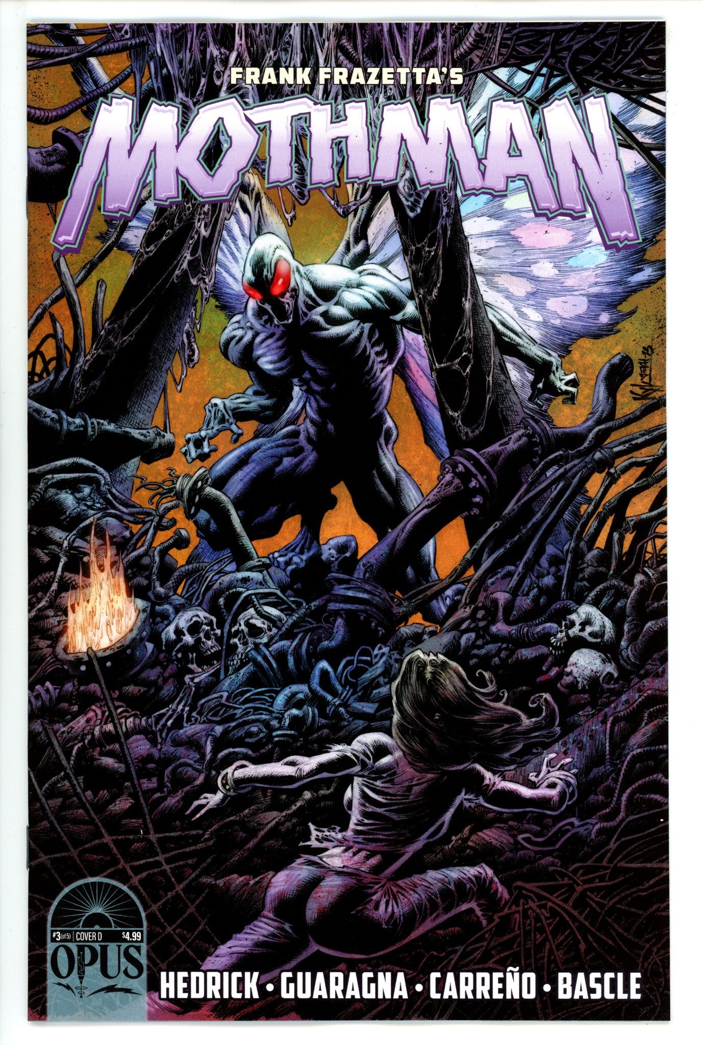 Frank Frazetta Mothman 3 Hotz Variant (2023)