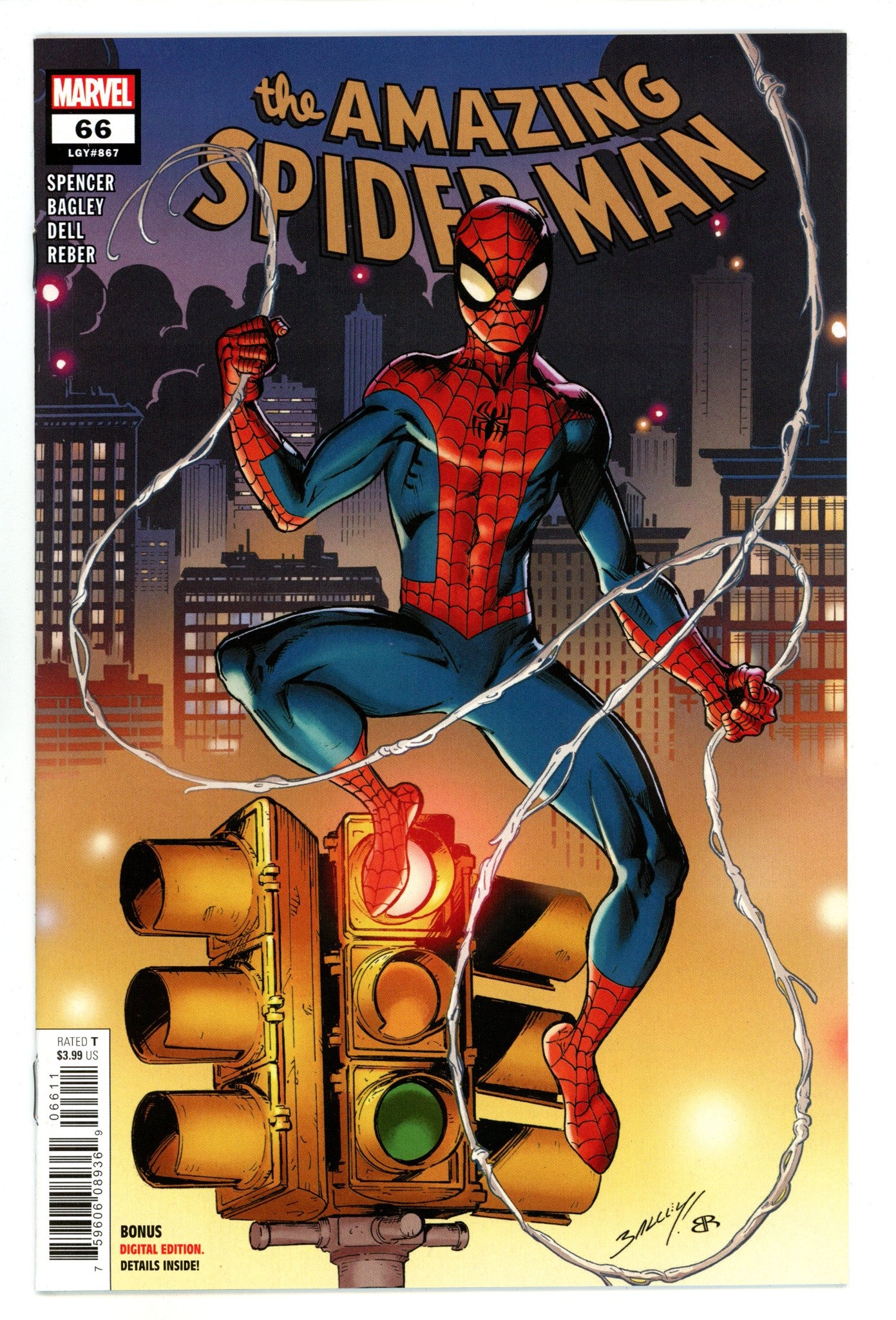 Amazing Spider-Man Vol 5 66 (867)  High Grade  (2021)  