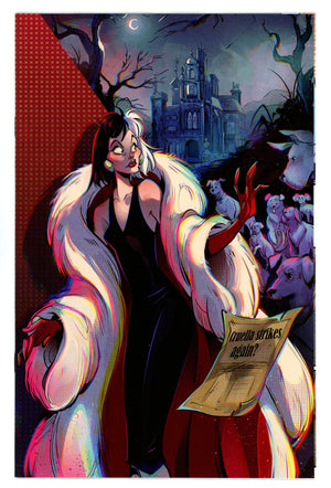 Disney Villains Cruella De Vil 5 Lusky Virgin Incentive Variant (2024)