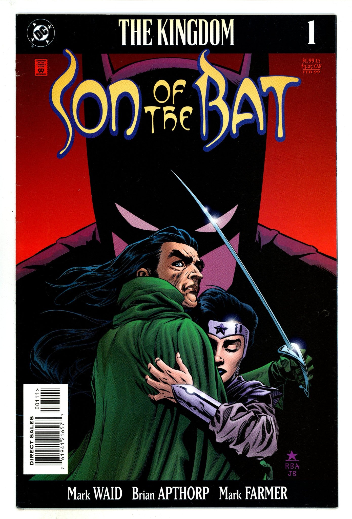 The Kingdom: Son of the Bat Vol 3 1 Mid Grade (1999) 