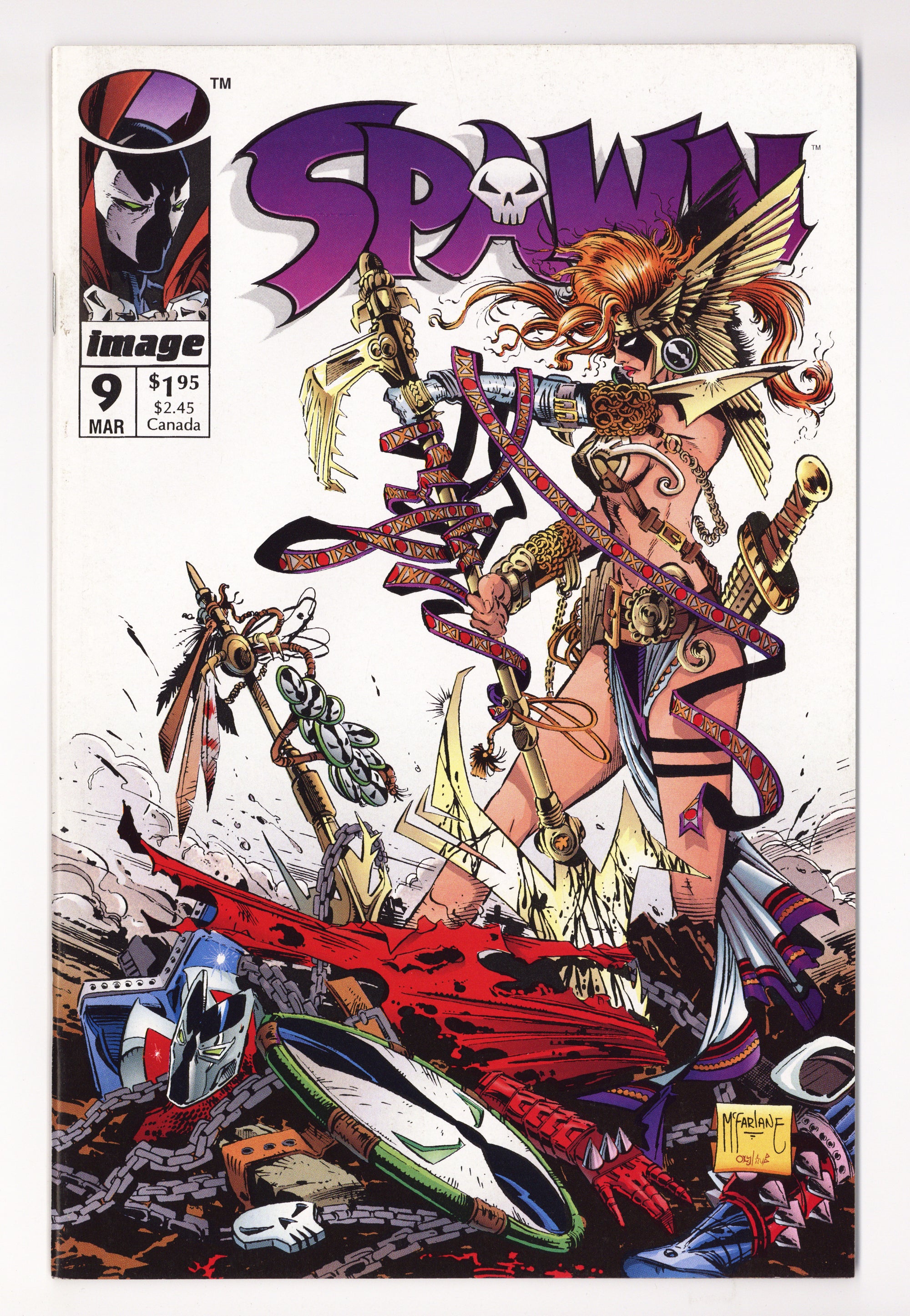 Spawn   9  VF- (7.5)   (1993)        