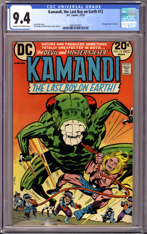 Kamandi, the Last Boy on Earth 12 CGC 9.4 (NM) (1973)