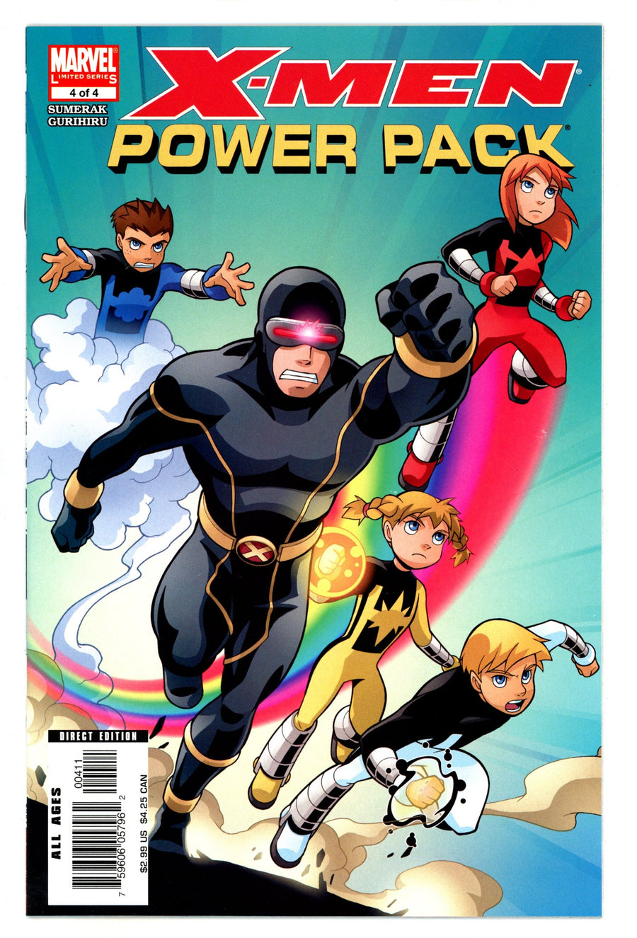 X-Men and Power Pack 4 High Grade (2006) 