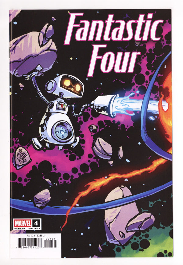 Fantastic Four Vol 8 4 Young Connecting Variant (2025)