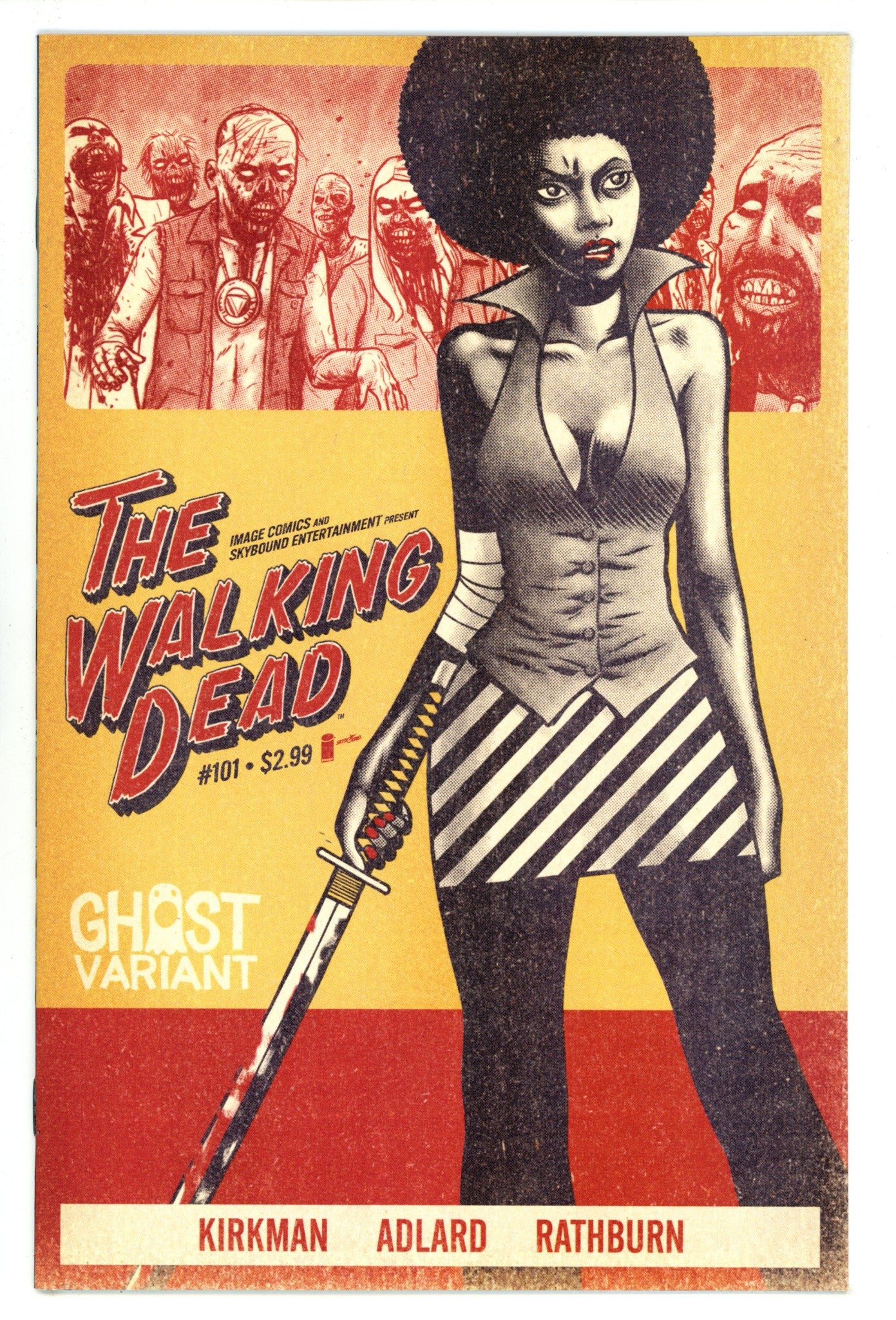 The Walking Dead 101 NM (9.4) (2012) Rugg Ghost Variant 